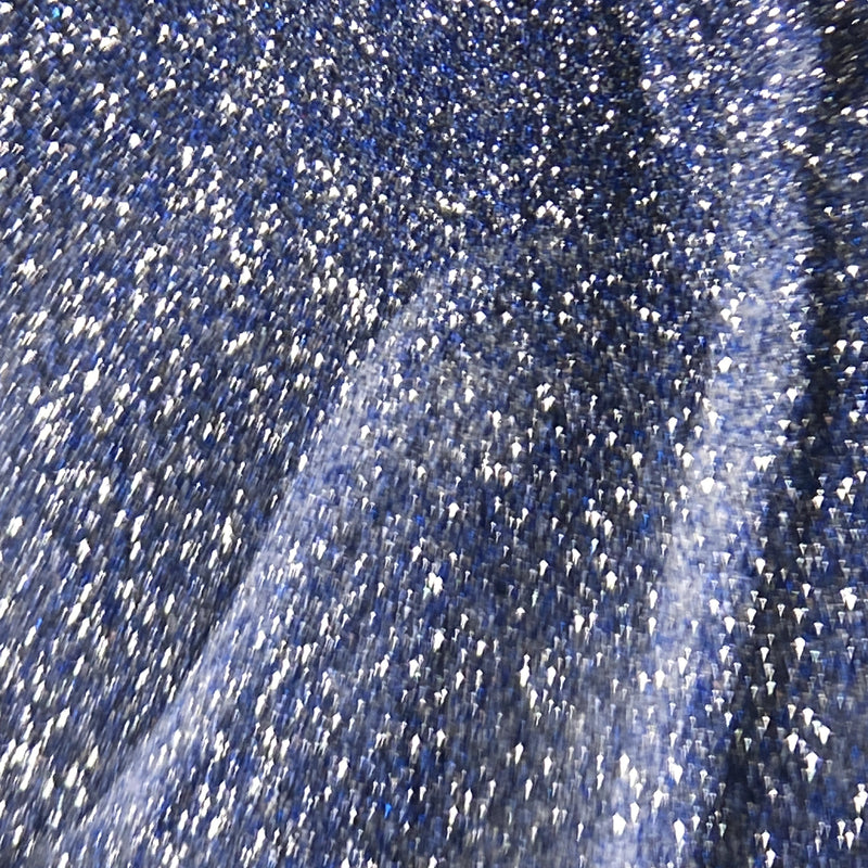 NAGAIA Starlight Gleam dip powder — blue fine shimmer nail color swatch