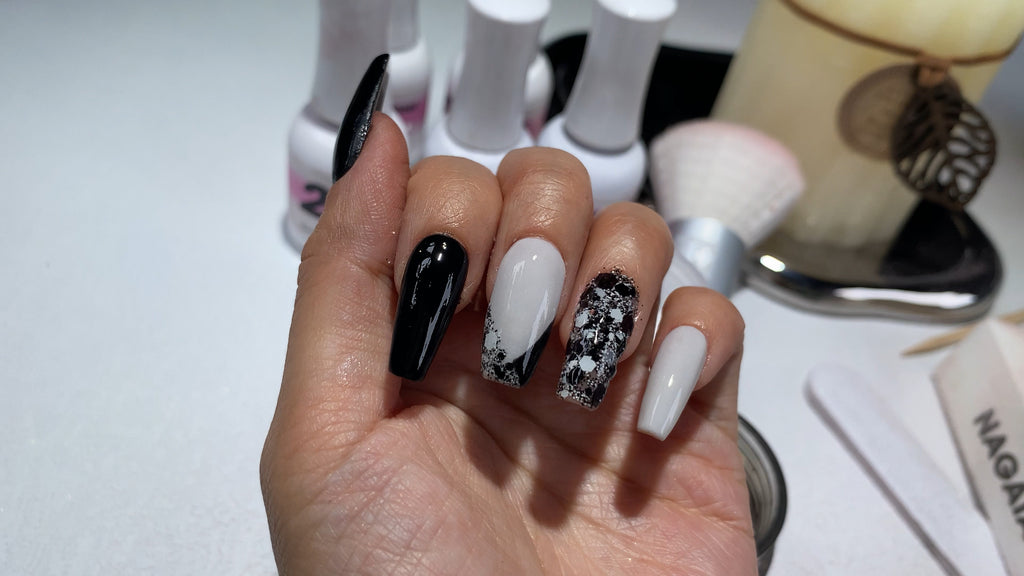How To Form A Deep V Cut French Dipping Manicure