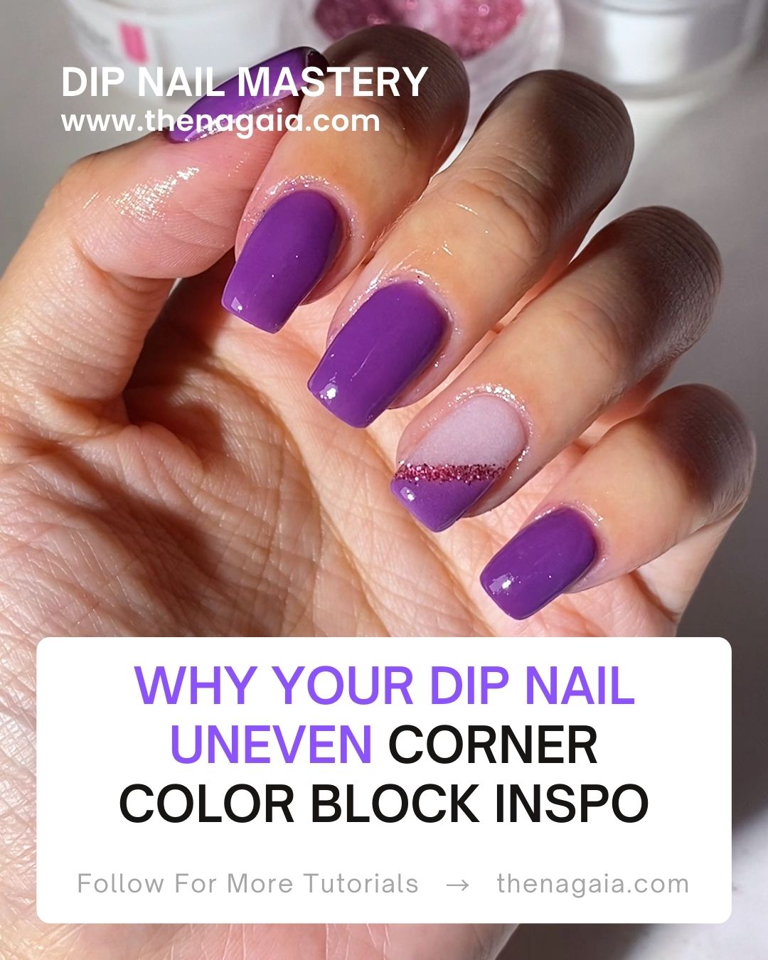 Purple Nails That Pop With Style