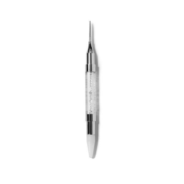 Dual-Head Precision Nail Tool powder