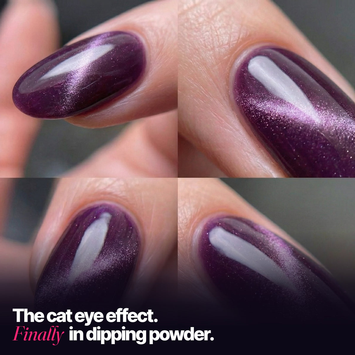 NAGAIA Cat Eye Dip Powder