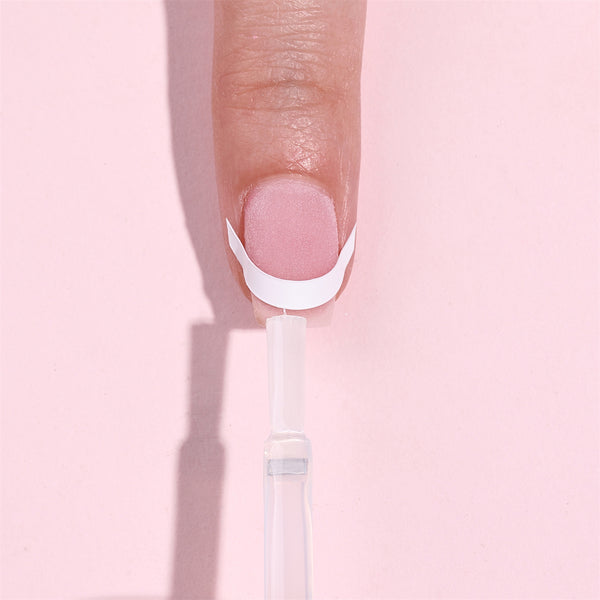 Solo kit de pegatinas para guía de uñas francesas detail