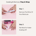 Fresh Nail Removal Foil Wrap