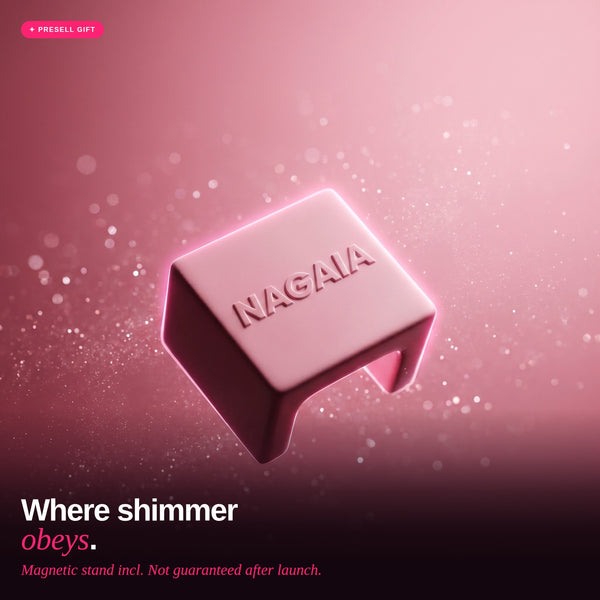 NAGAIA Cat Eye Dip Powder detail